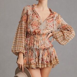 MISA Los Angeles Floral Mini Dress